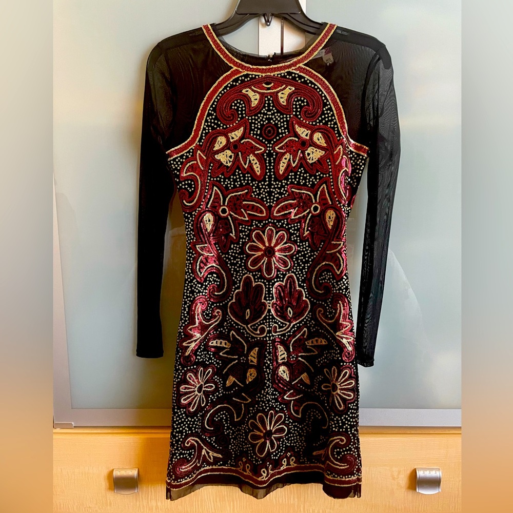 New with tags Chelsea &Violet above the knee sequin dress